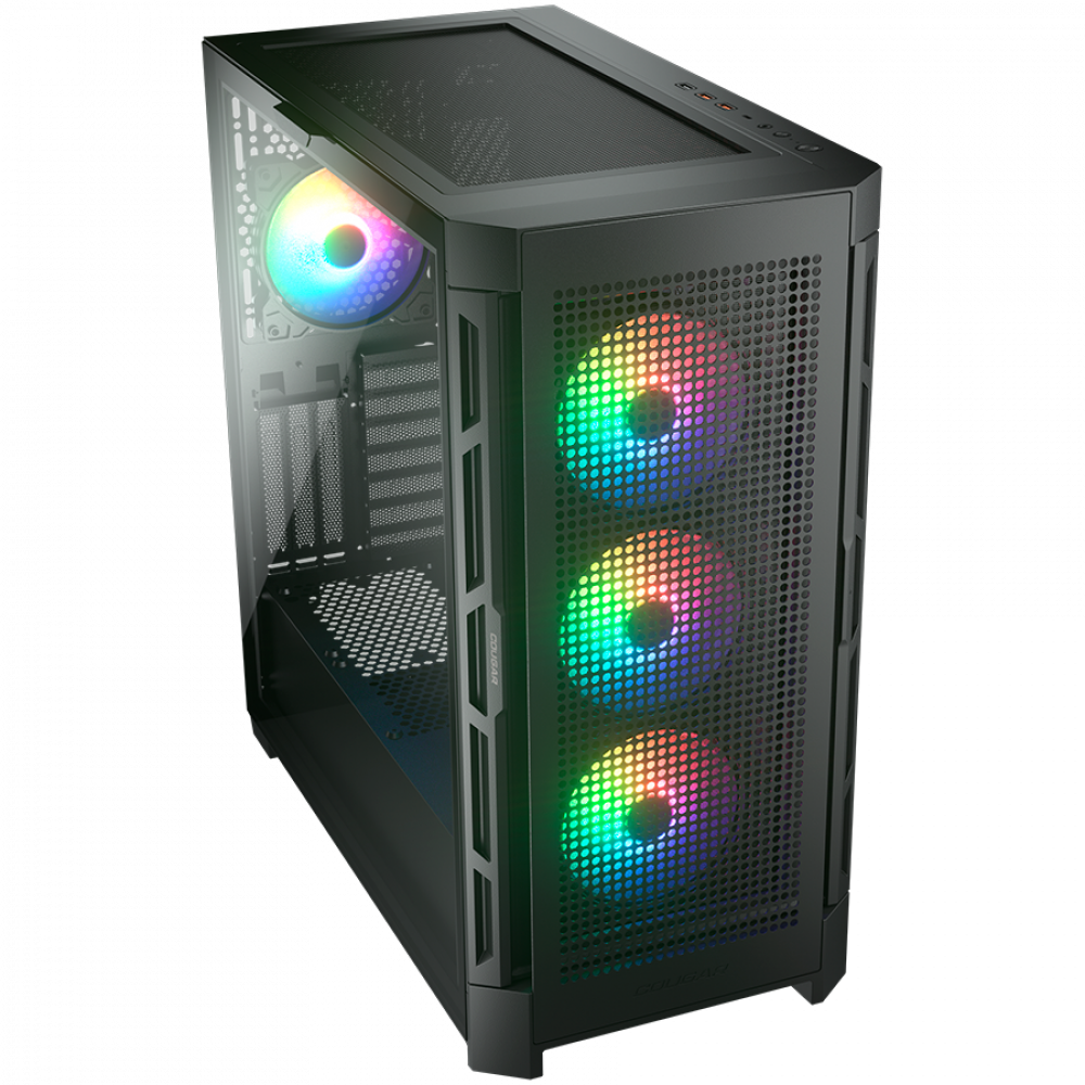 COUGAR Duoface Pro RGB Midi-Tower Schwarz