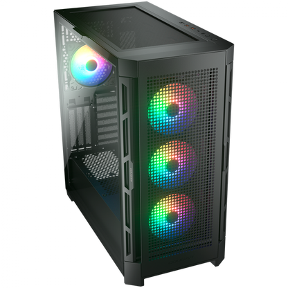 COUGAR Duoface Pro RGB Midi-Tower Schwarz