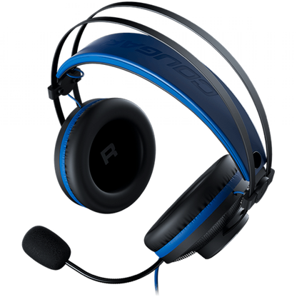COUGAR Over-Ear Noise-Cancelling Headphones, Black-Blue