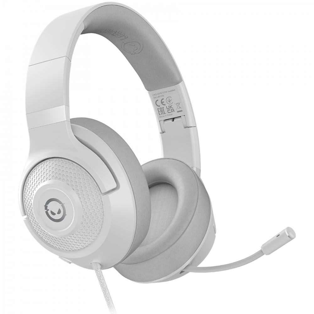 Lorgar Noah 101 Gaming-Headset, tragbar, weiß