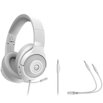 Lorgar Noah 101 Gaming-Headset, tragbar, weiß