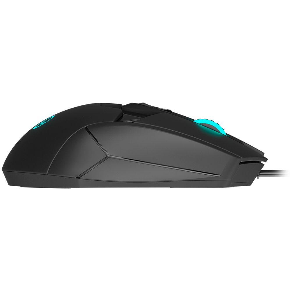 Gaming-Maus USB LED RGB Lorgar Stricter 579 schwarz