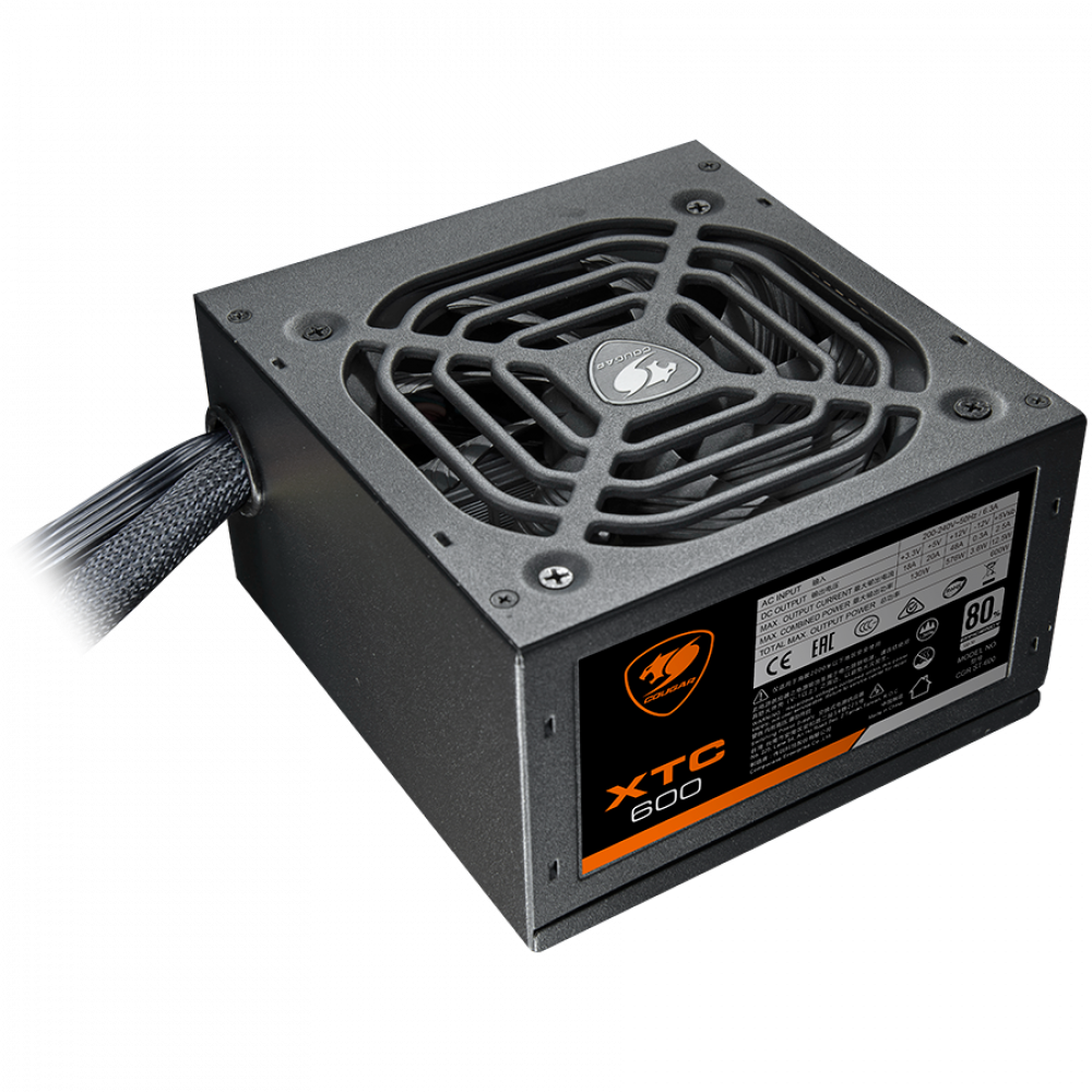 COUGAR XTC500 500 W ATX Power Supply, black