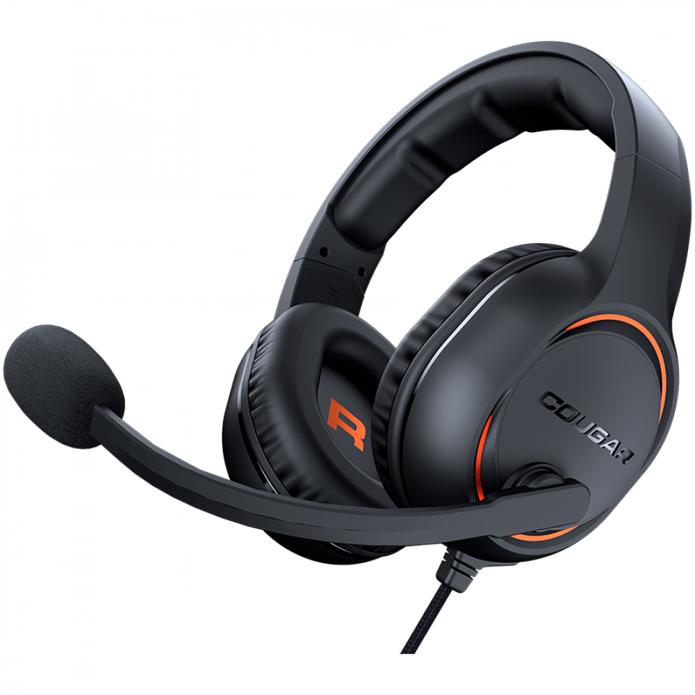 COUGAR HX330 Gaming-Headset mit Geräuschunterdrückung orange