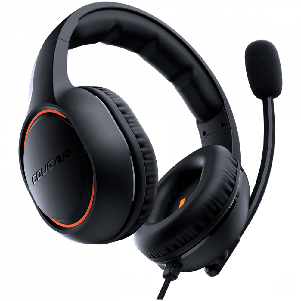 COUGAR HX330 Gaming-Headset mit Geräuschunterdrückung orange