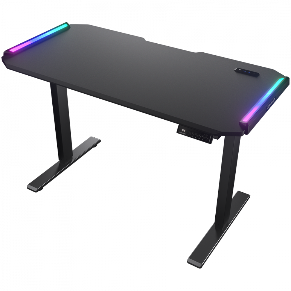COUGAR E Demius Gaming-Schreibtisch, schwarz