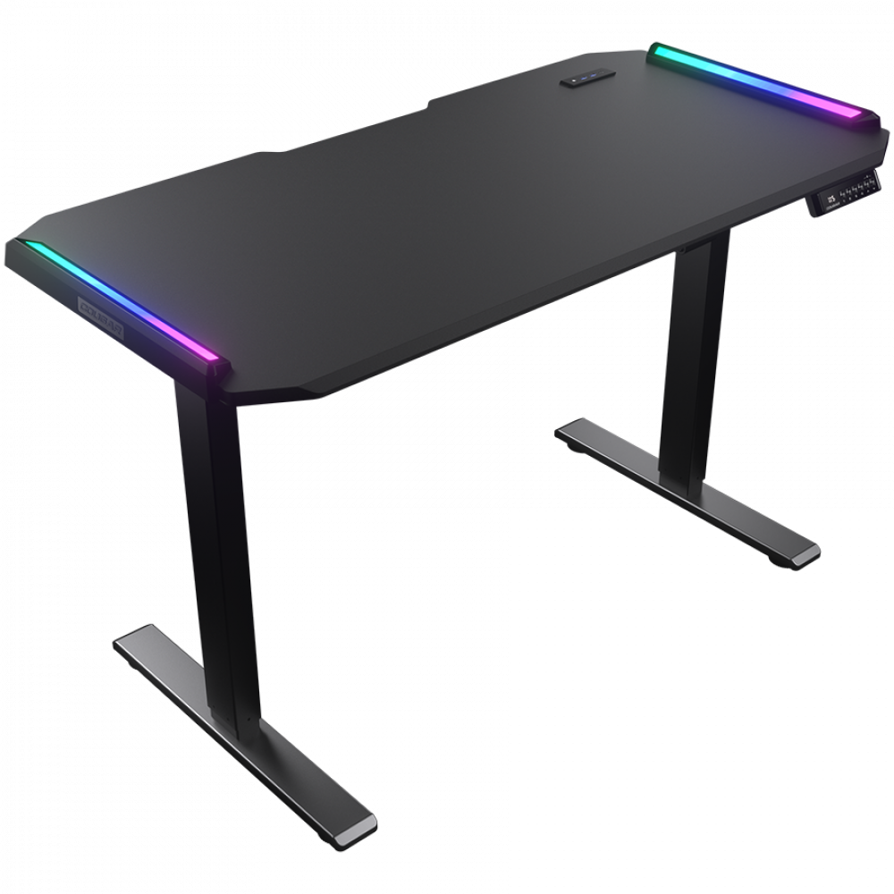 COUGAR E Demius Gaming-Schreibtisch, schwarz