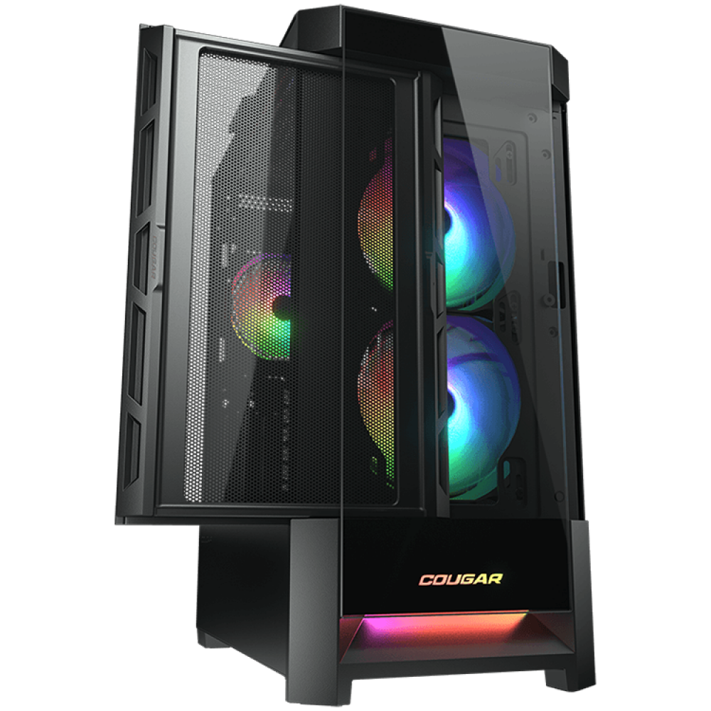 COUGAR Duoface RGB Midi Tower Case Black