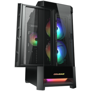 COUGAR Duoface RGB Midi Tower Case Black