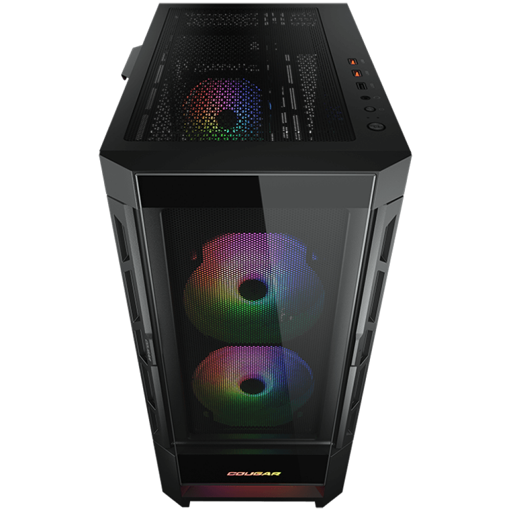 COUGAR Duoface RGB Midi Tower Case Black