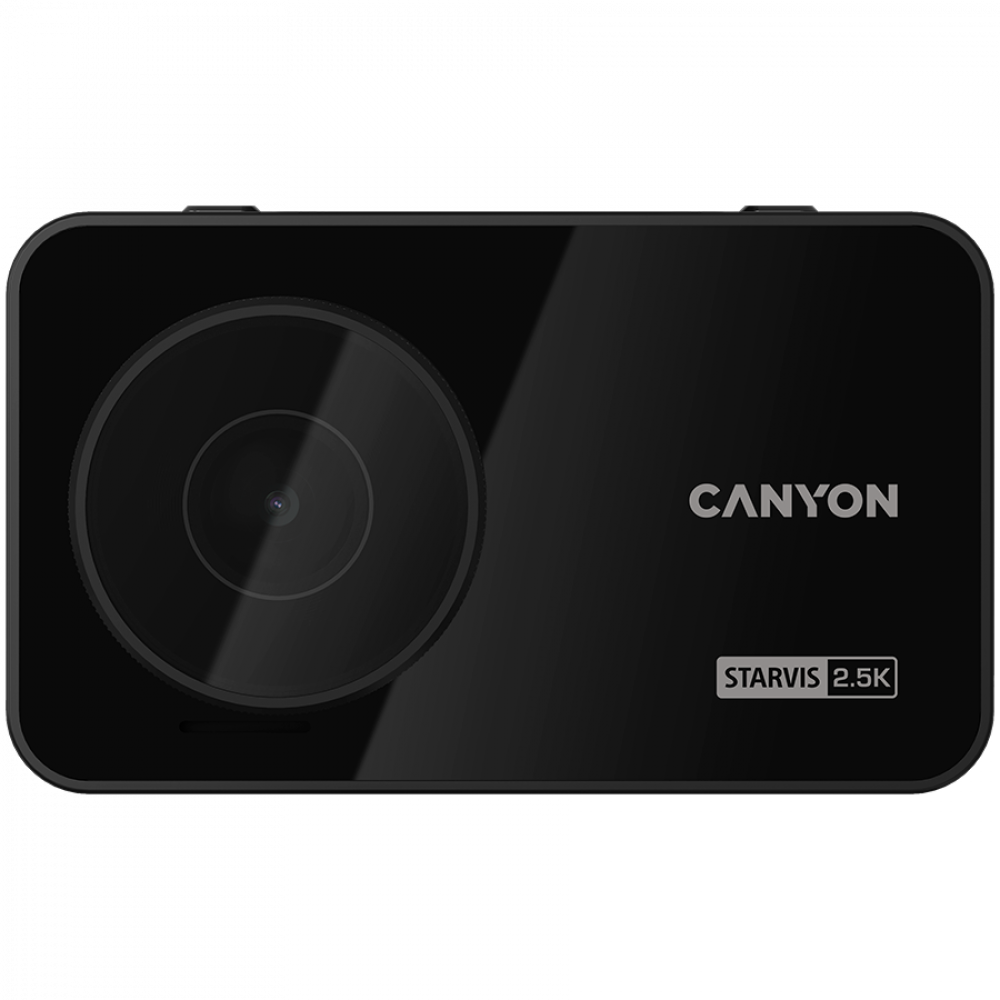Dash Cam DVR 2.5K 1440p Wi-Fi GPS Canyon DVR25GPS black