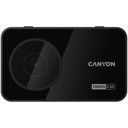 Dash Cam DVR 2.5K 1440p Wi-Fi GPS Canyon DVR25GPS black