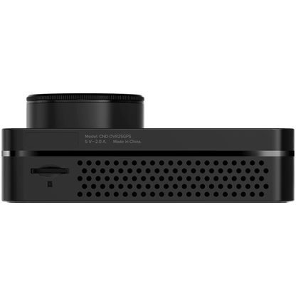 Dash Cam DVR 2.5K 1440p Wi-Fi GPS Canyon DVR25GPS black