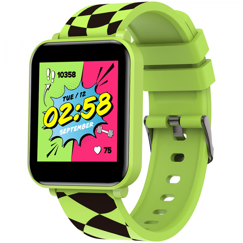 Smartwatch dla dzieci DUAL BT Music Canyon KW-43 zielony