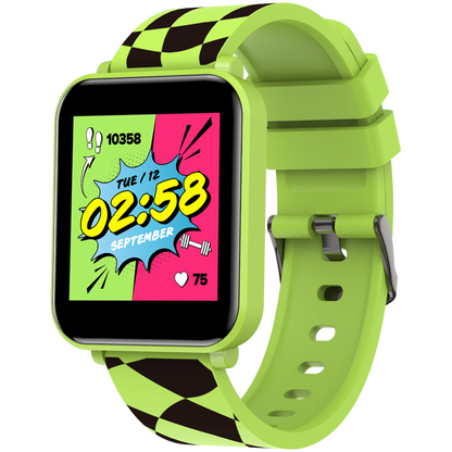 Smartwatch dla dzieci DUAL BT Music Canyon KW-43 zielony