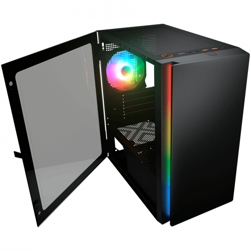 COUGAR Purity RGB Mini Tower PC Case black