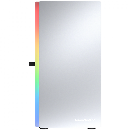 COUGAR Purity RGB Mini-Tower PC-Gehäuse weiß