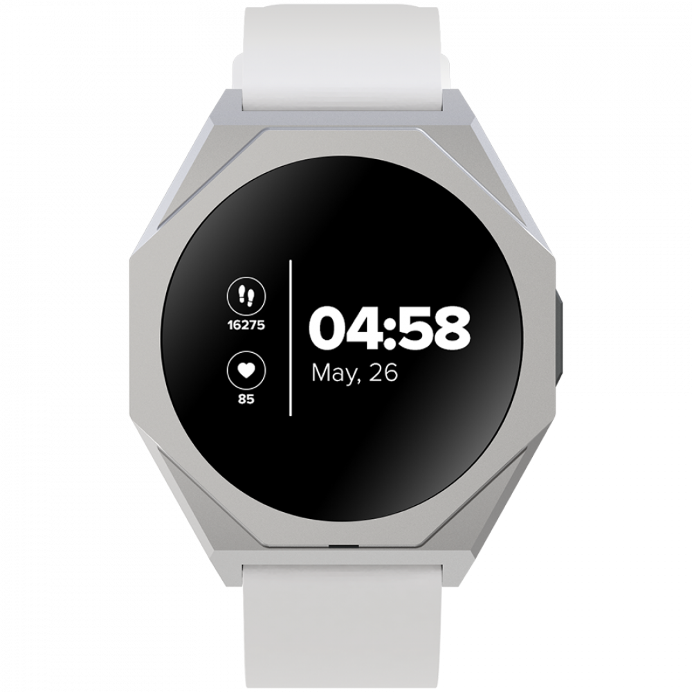 Canyon SW 86 Silver Smartwatch with Sports Functions