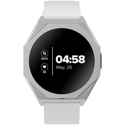 Canyon SW 86 Silver Smartwatch with Sports Functions