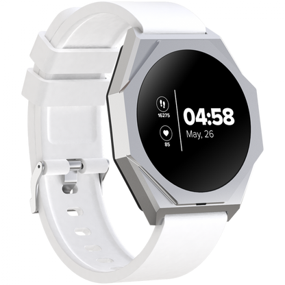 Canyon SW 86 Silver Smartwatch with Sports Functions