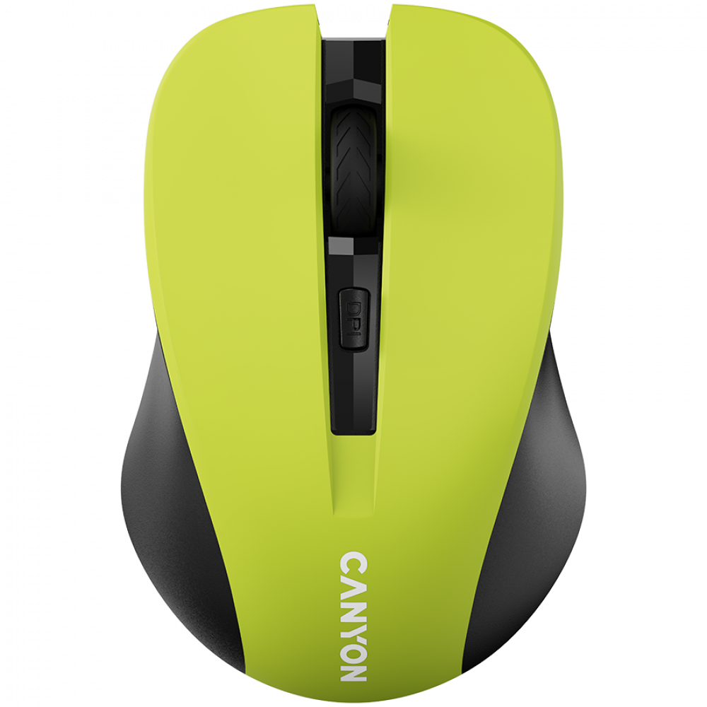 Canyon MW-1 Yellow Ergonomic Wireless Mouse
