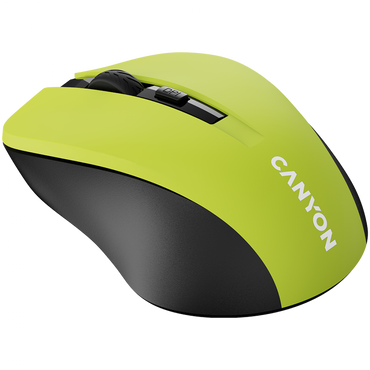 Kabellose, ergonomische Maus Canyon MW-1 gelb