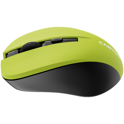 Canyon MW-1 Yellow Ergonomic Wireless Mouse