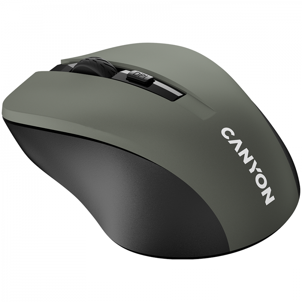Canyon MW-1 Ergonomic Wireless Mouse Grey
