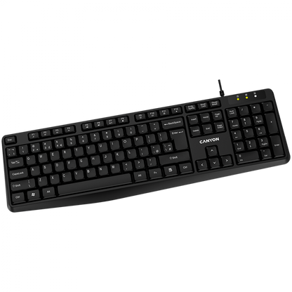 Canyon KB-1 UK wired keyboard black