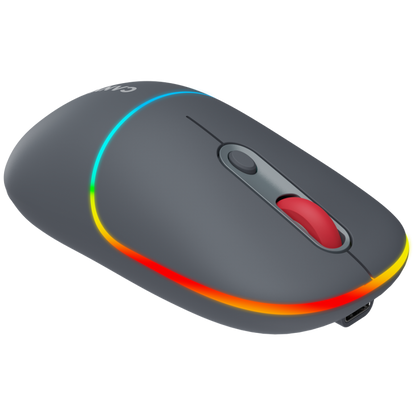 Kabellose 2-in-1-RGB-Maus Canyon MW 22 grau