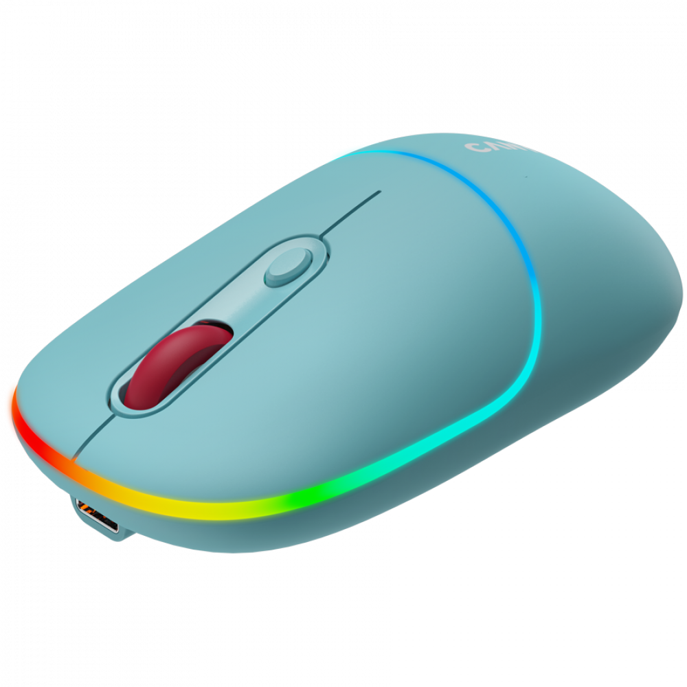 Kabellose 2-in-1-RGB-Maus Canyon MW 22 blau