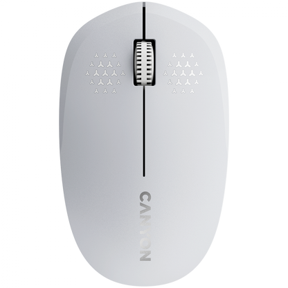 Canyon MW-04 Wireless Ambidextrous Bluetooth Mouse, white