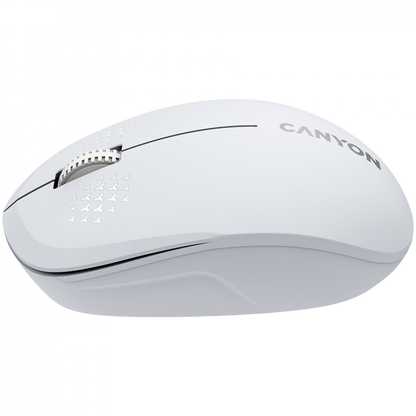 Canyon MW-04 Wireless Ambidextrous Bluetooth Mouse, white