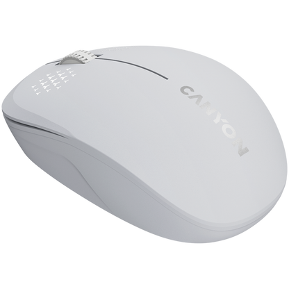 Canyon MW-04 Wireless Ambidextrous Bluetooth Mouse, white