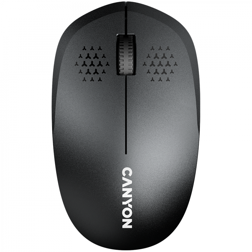 Canyon MW-04 beidhändige Bluetooth-Funkmaus, schwarz