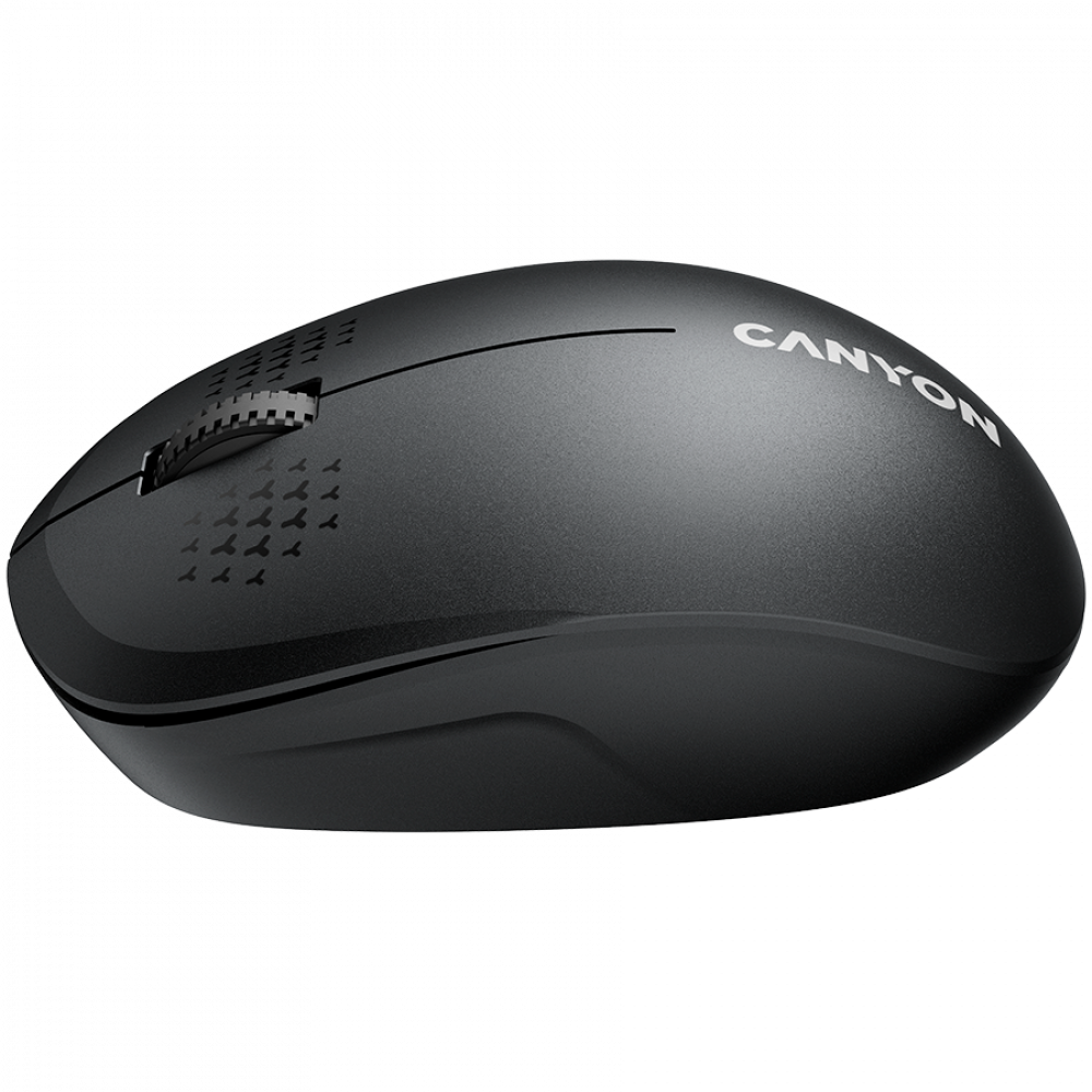 Canyon MW-04 beidhändige Bluetooth-Funkmaus, schwarz
