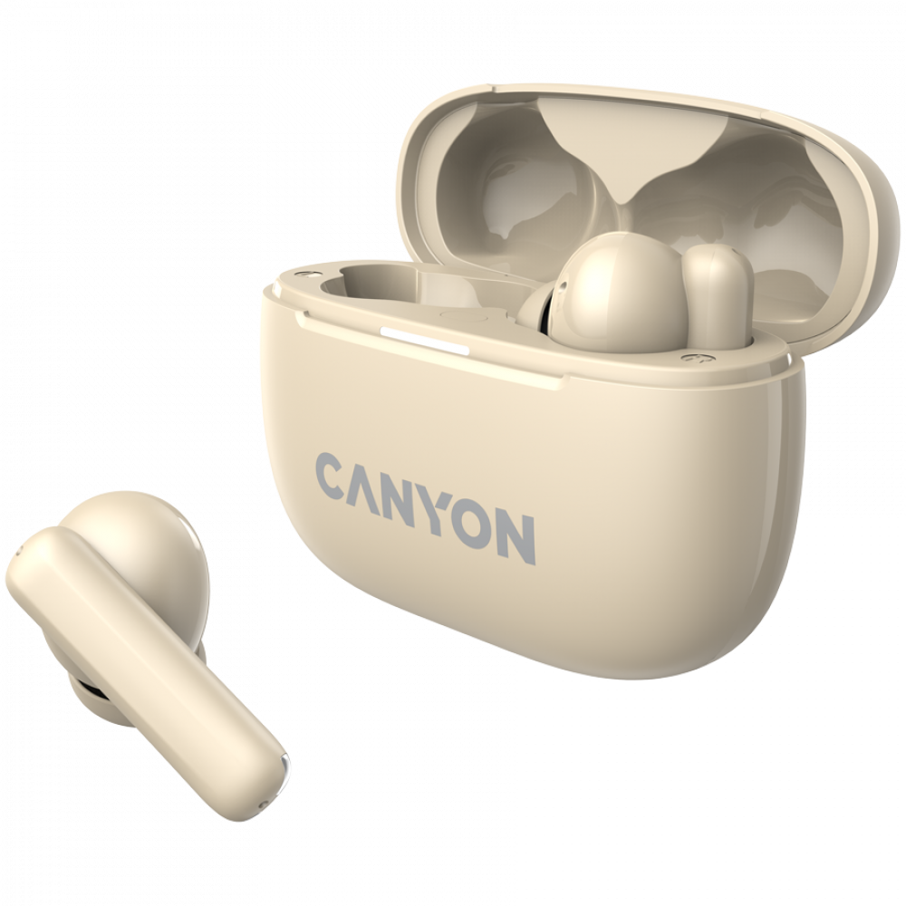 OnGo 10 ANC ENC Wireless In-Ear Headphones Beige