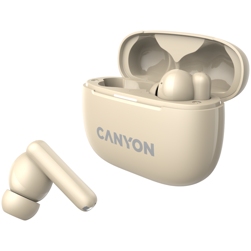 OnGo 10 ANC ENC Wireless In-Ear Headphones Beige