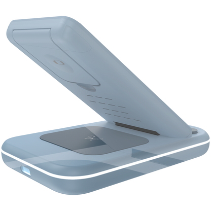 Canyon WS-304 3-in-1 15W Wireless Charger Blue