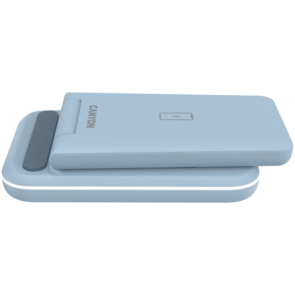 Canyon WS-304 3-in-1 15W Wireless Charger Blue