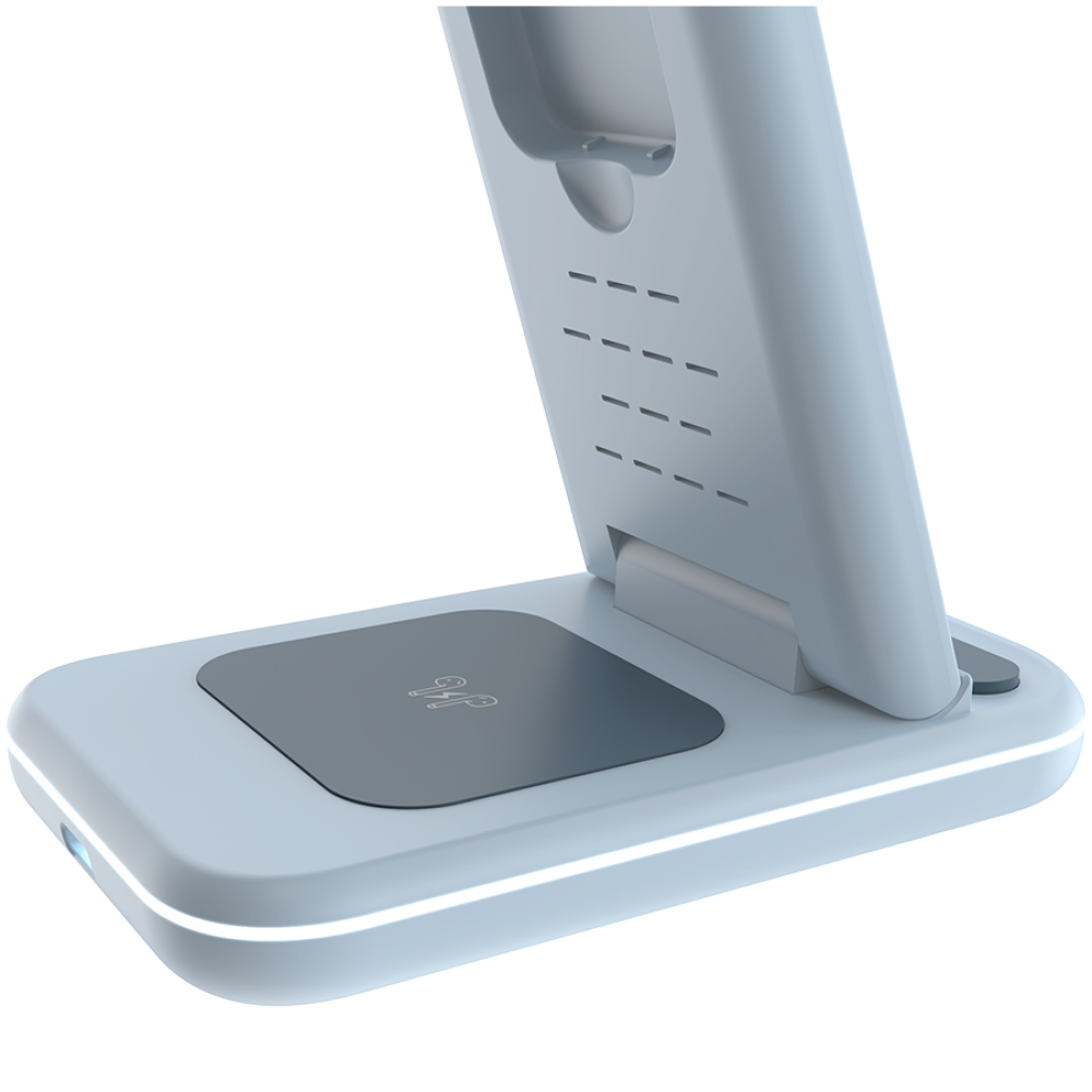 Canyon WS-304 3-in-1 15W Wireless Charger Blue