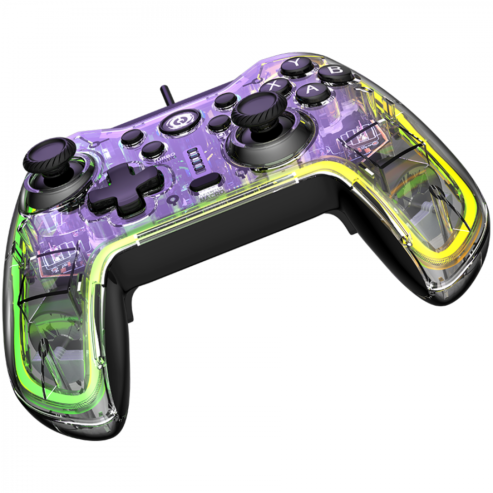 Kabelloser Bluetooth-Controller mit Dongle Canyon GPW-02 transparent