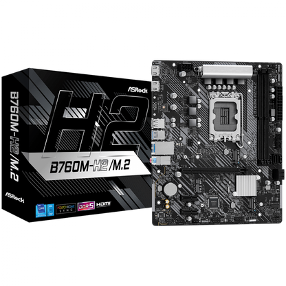 Płyta główna ASROCK B760M H2 Micro ATX DDR5 5600 MHz