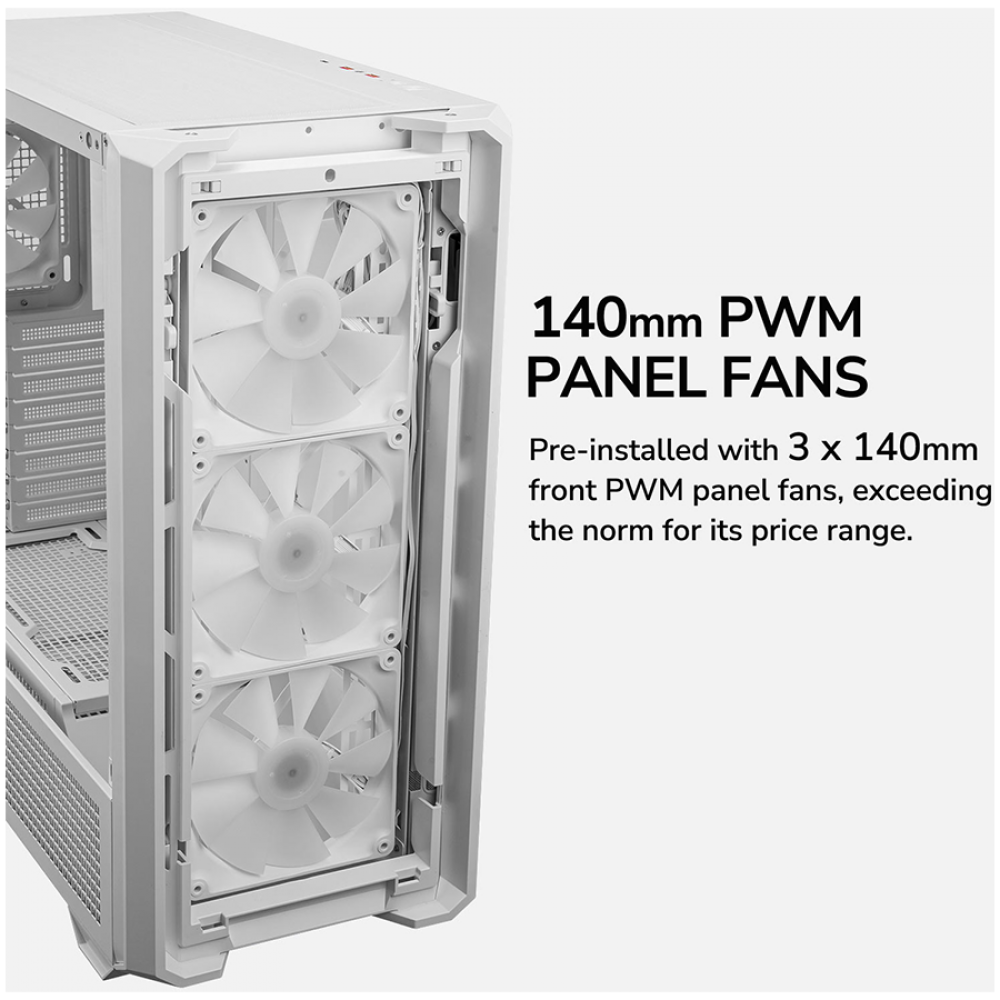Cougar MX600 RGB CGR-57C9W-RGB White Case