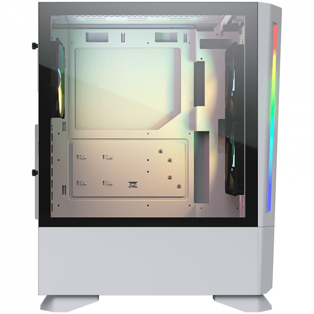 COUGAR MX430 Midi Tower Case with 3 ARGB Fans, White