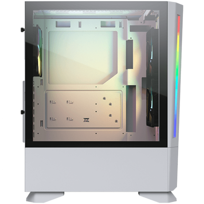COUGAR MX430 Midi Tower Case with 3 ARGB Fans, White