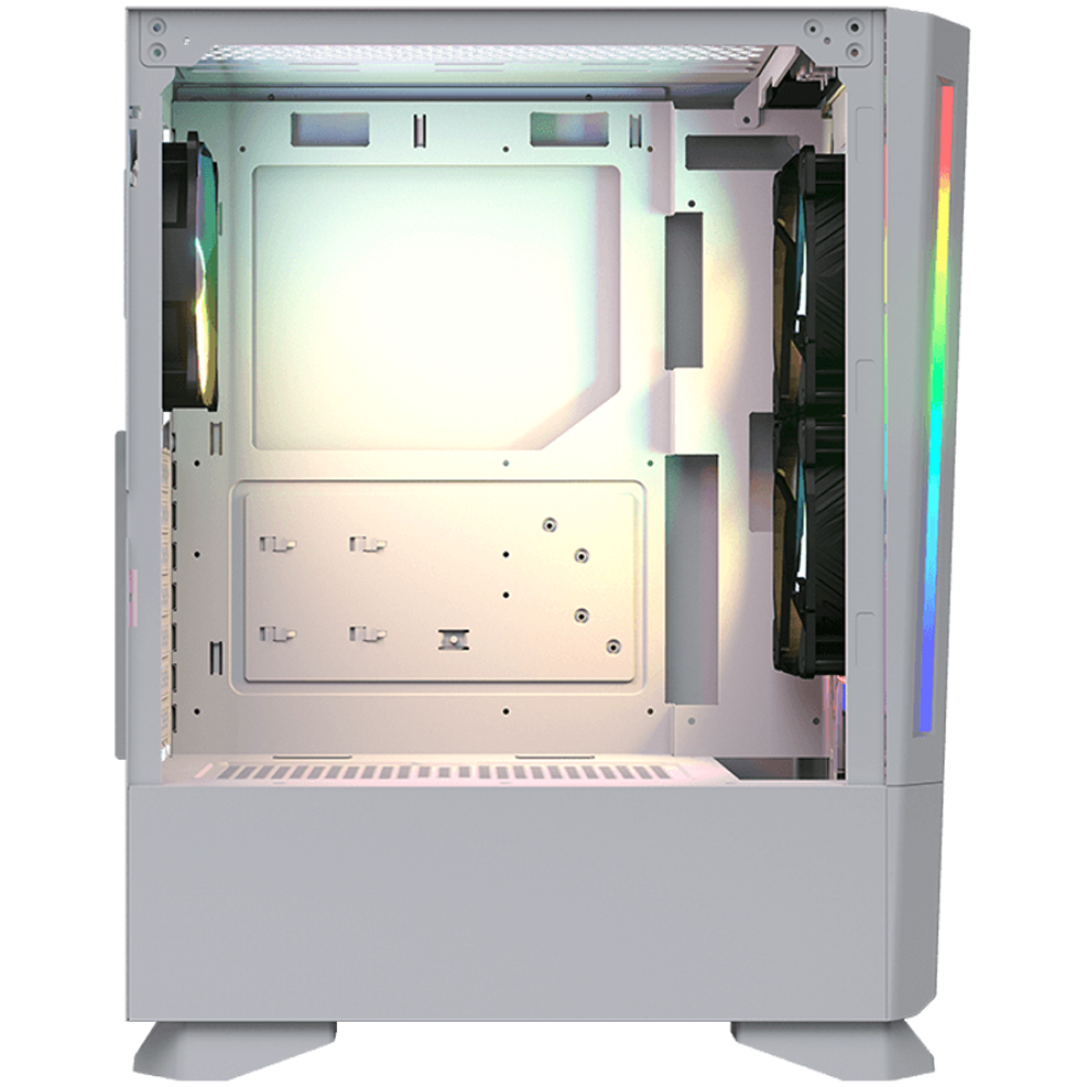 COUGAR MX430 Midi Tower Case with 3 ARGB Fans, White