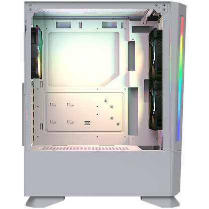 COUGAR MX430 Midi Tower Case with 3 ARGB Fans, White