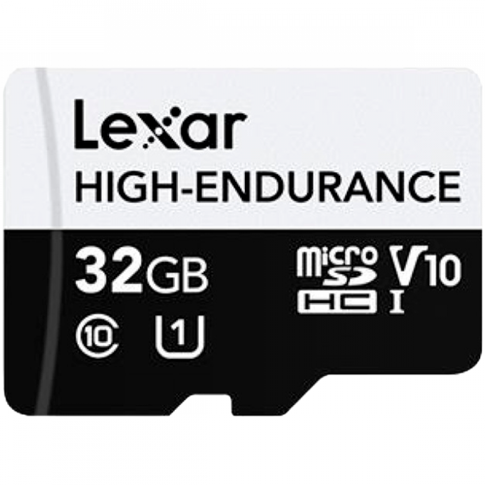 LEXAR 32GB microSDXC UHS-I 100MB/s card black/white