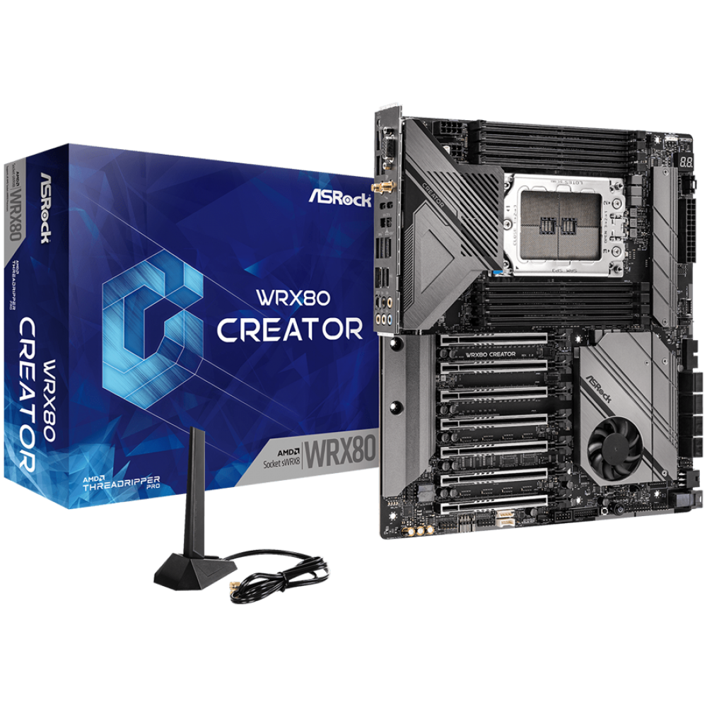Motherboard ASROCK WRX80 Creator AMD WRX80 Socket sWRX8 2 TB